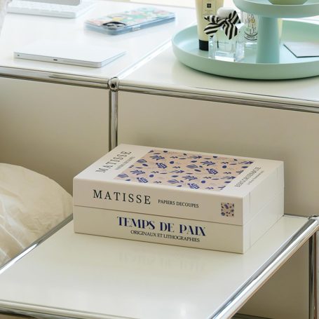 Scandinavian cable management box keeping desk cords organized in a minimalist home office